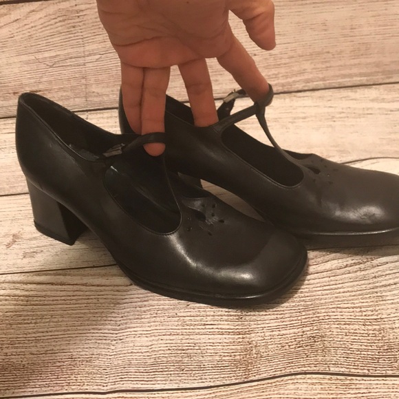 Madison Black Mary Janes heels Size 36 - Picture 7 of 8